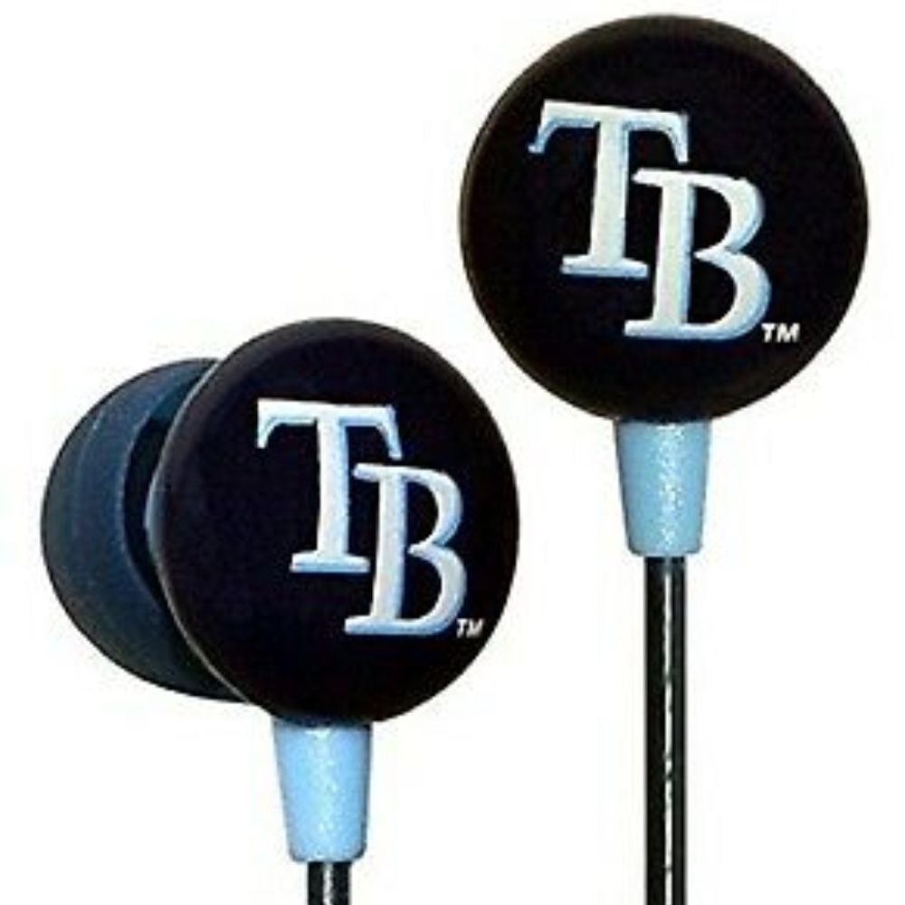 iHip MLB Tampa Bay Rays 3.5mm Earphones